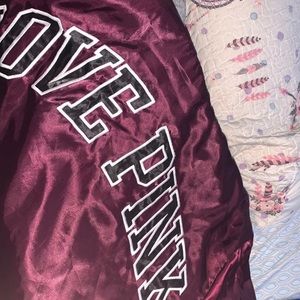Victoria Secret PINK bomber jacket.